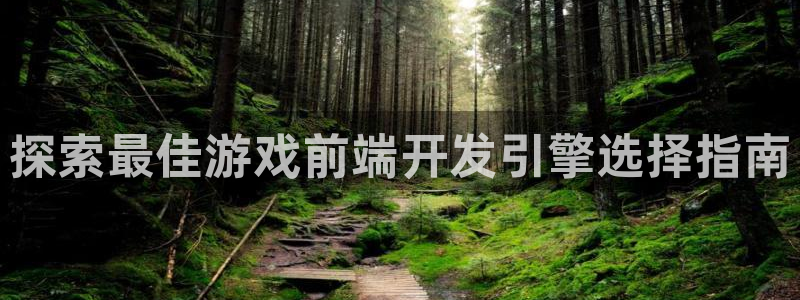 沐鸣平台168：探索最佳游戏前端开发引擎