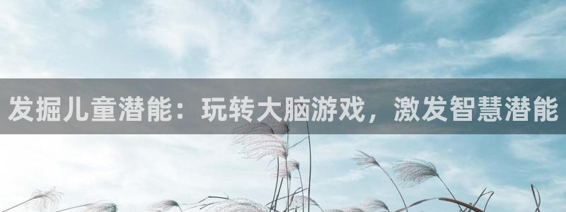 沐鸣科技有限公司地址：发掘儿童潜能：玩转