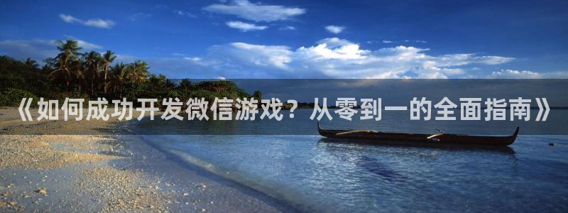 沐鸣娱乐平台大不大：《如何成功开发微信游