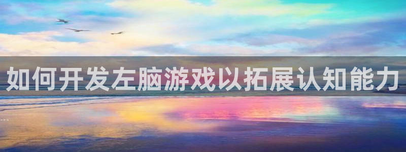 沐鸣平台代理注册：如何开发左脑游戏以拓展