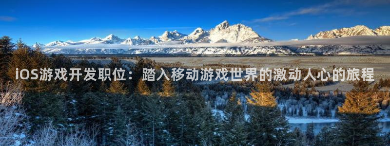 沐鸣app：iOS游戏开发职位：踏入移动