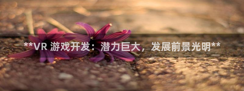 沐鸣娱乐是干嘛的：**VR 游戏开发：潜