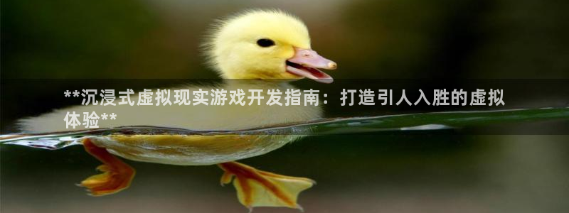 沐鸣集团：**沉浸式虚拟现实游戏开发指南