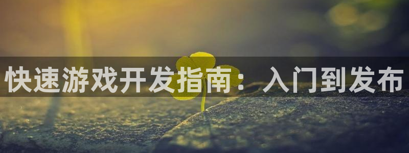 沐鸣平台怎么样：快速游戏开发指南：入门到